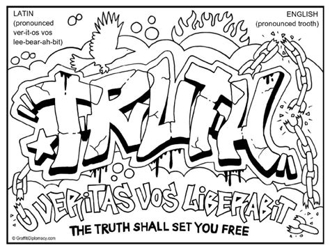 Street Art Printable Coloring Pages - Instant Download - Aimful Books