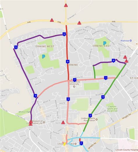 Street Closures Map – City of Lincoln, NE