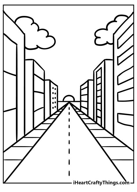 Street Coloring Pages
