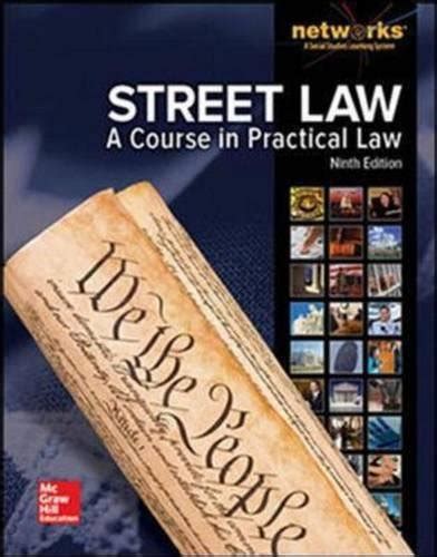 Street law teachers manual answer key. - Die leitungen des höchsten nach seinem rath auf den reisen durch europa, asia und africa.