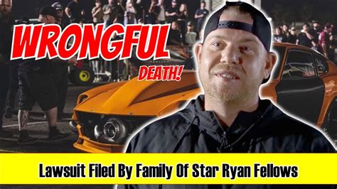 Street outlaws lawsuit. Street Outlaws: Fastest in America star and racer Ryan Fellows, 41, passed away on Sunday in a car crash while filming the Discovery reality show. According to reports, Fellows was racing another ... 