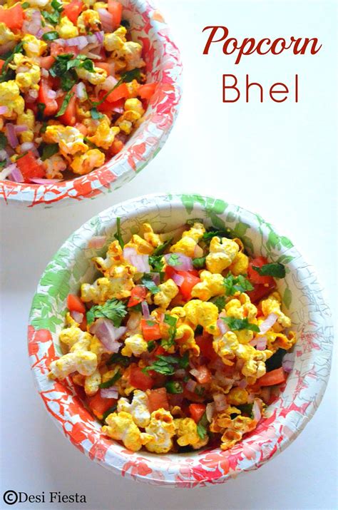 Street style popcorn chaat popcorn bhel how to make bhel