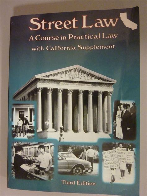 Read Online Street Law A Course In Practical Law By Lee P Arbetman
