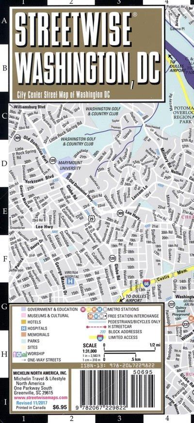 Download Streetwise Washington Dc Map  Laminated City Street Map Of Washington Dc Folding Pocket Size Travel Map By Not A Book