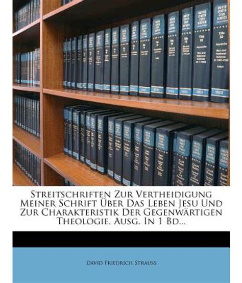 Streitschriften zur vertheidigung meiner schrift über das leben jesu und zur charakteristik der gegenwärtigen theologie. - Linear algebra 3rd edition fraleigh solution manual.