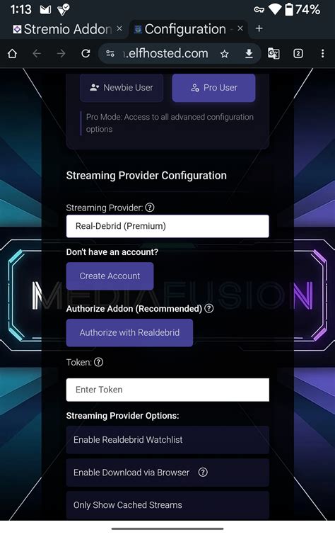 Stremio reddit.  The MediaFusion addon that is doing the back end stuff has...