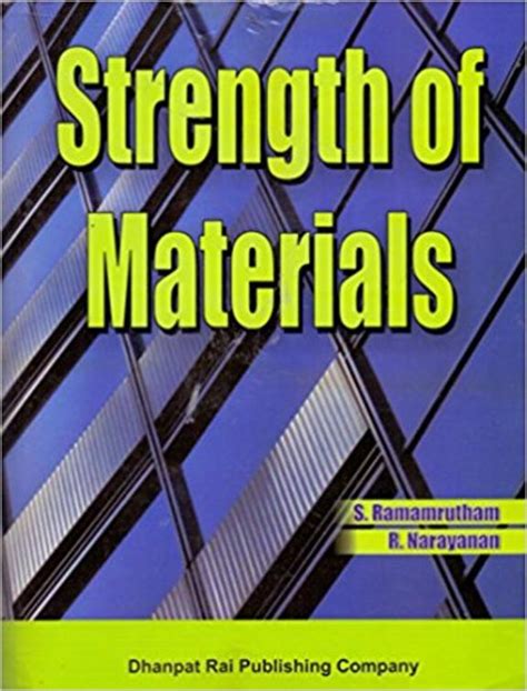 Strength of materials textbook by ramamrutham. - Testi e materiali relativi al diritto di famiglia.
