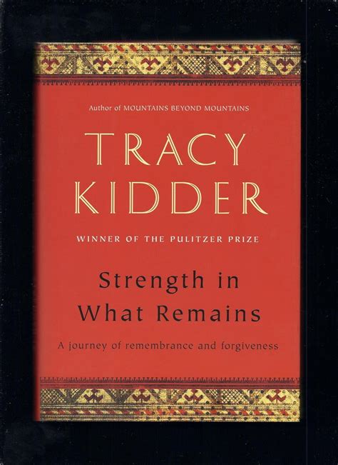 Download Strength In What Remains By Tracy Kidder