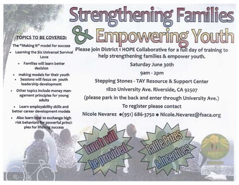 Strengthening and empowering youth and families since 1993.