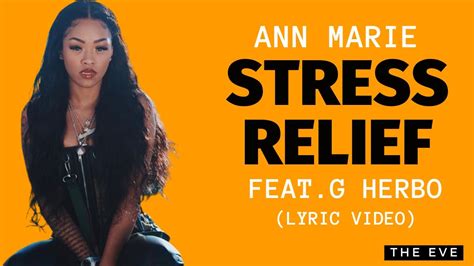 Stress Relief by Ann Marie & G Herbo on Amazon Music Unlimited