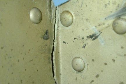 Stress corrosion cracking (SCC) of an aircraft component