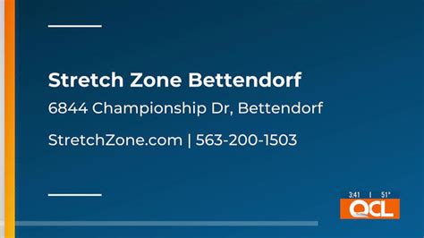 6 Stretch Zone Jobs in Bettendorf, IA. Stretch Practitioner. Stretch Zone - 1109 Bettendorf, IA Quick Apply $20 to $25 Hourly. Full-Time. Stretch Zone provides clients with Flex-ability for Life by using a proprietary stretching method and a patented stabilization system. * Stretch Zone seeks to ....