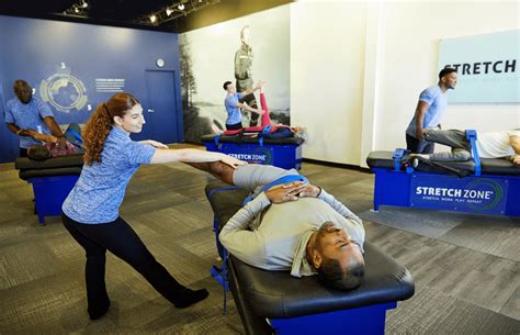 Stretch Zone - 1018. Murfreesboro, TN 37128. $42,000 - $63,000 a year. Full-time. Easily apply. Stretch Zone uses a patented strap system and proprietary tables to stabilize muscles, our certified stretch practitioners deliver a life-changing stretch…. Employer.