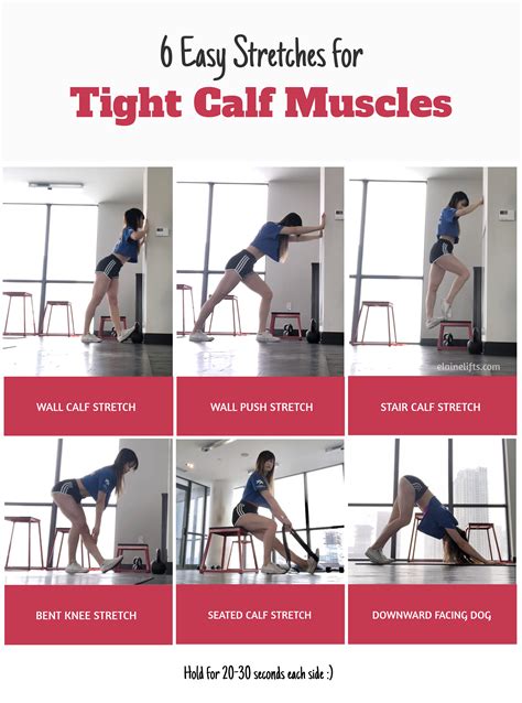 Stretches and Exercises for Tight Calf Muscles