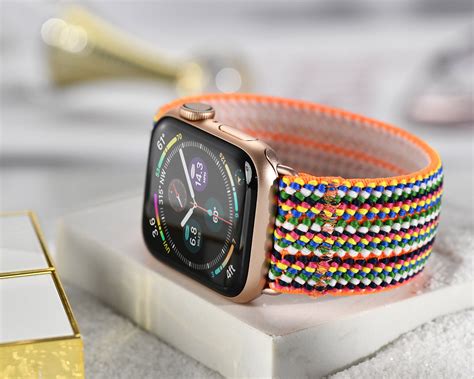 Stretchy apple watch band. Apr 13, 2021 · Buy Rifle Paper Co. Apple Watch Band - 38mm 40mm 41mm - Marguerite - Metallic Gold Finish Clasp w/ Flexible Stretchy Strap - Luxury Floral Soft Wristband Replacement for iWatch Series 9 8 7 6 5 4 3 2 1 SE: Smartwatch Bands - Amazon.com FREE DELIVERY possible on eligible purchases 