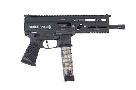 Model : SP9A3-PDW. Grand Power. Stribog SP9A3 9mm Delayed Roller BlowBack, Sub Pistol, Ambidextrous, Threaded Barrel - (3) 30Rd Mags With PDW Collapsible Brace And Tailhook (Upgraded Bolt & Locker) Flat Trigger. Featured Products. $1,299.00.
