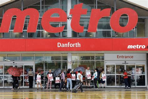Striking Metro workers say they face challenges affording the very food they sell