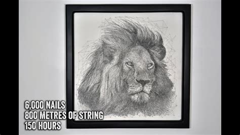 String Art - Lion - YouTube