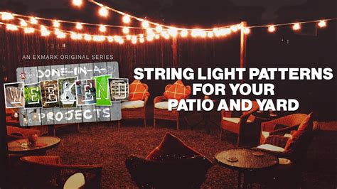 String Light Patterns for Your Backyard DoneInAWeekend Projects