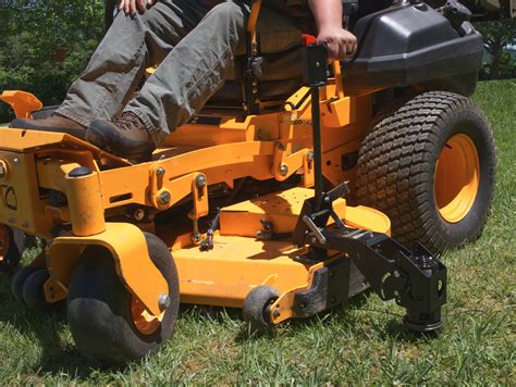 String Trimmer Mounts on Mower Deck - Z-trimmer Iowa Lake …