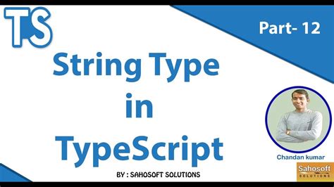 String Type in TypeScript Typescript Tutorials in Hindi YouTube