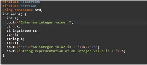 String to Int in C++ How to Convert a String to an Integer Example