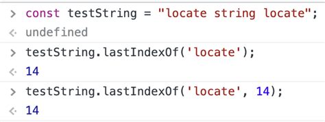 String.prototype.lastIndexOf() - JavaScript MDN - Mozilla