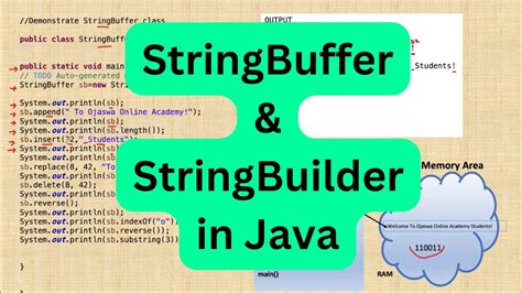 StringBuilder and StringBuffer in Java Baeldung