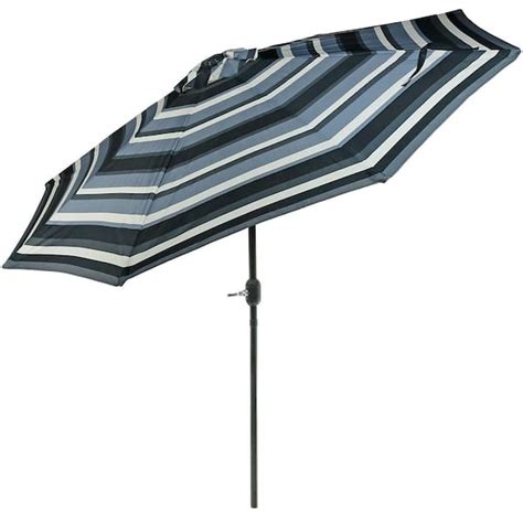 Striped - Beach Umbrellas - Patio Umbrellas - The Home Depot