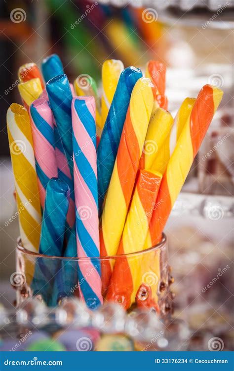 Striped Candy Sticks - Etsy