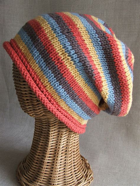 Striped Knitted Ha