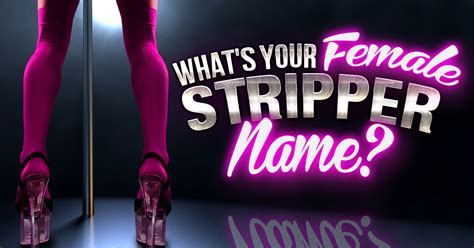 Using a Stripper Name Generator can be a fun way to come up with a unique and creative stage name if you are a stripper or performer. It can also be great for a costume party or any type of creative project. You can get creative with the results and come up with a name that reflects your own personality and style. This can be a great way to .... 