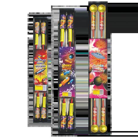 Strobe rocket titanium salute. 3 Display Shells, Display Shells, Salut...