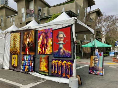 Stroll through ArtWalk in Little Italy for visual experience