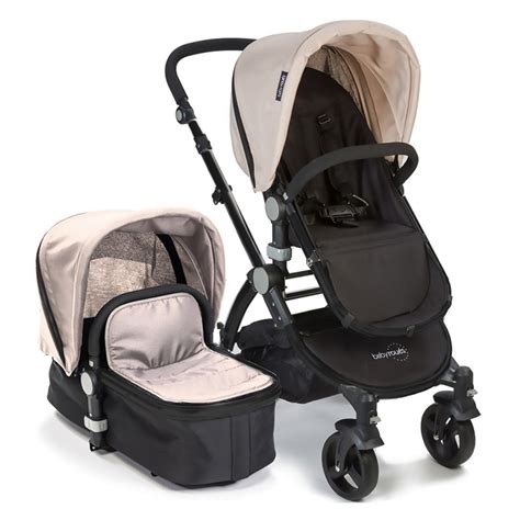 Stroller with bassinet. Buy your own Bugaboo Donkey 3 Twin bassinet and seat stroller Black sun canopy, black fabrics, black chassis at Bugaboo.com. Customize your stroller with your favorite color combination. 