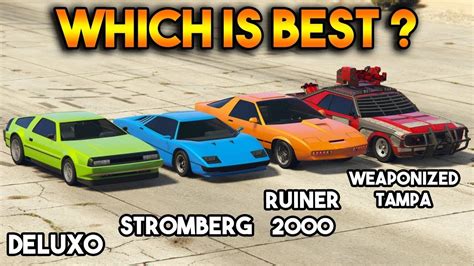Comparing the brand new Toreador from GTA 5 Online Cayo Perico Heist update with Stromberg. Both Toreador and Stromberg are vehicles which can convert from car to a submarine making them amphibious vehicles. The new submarine vehicle is especially useful around the new island which was added in GTA Online as part of Cayo Perico dlc update.. 