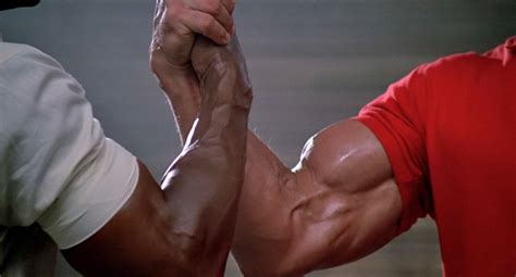 Strong arm meme. Epic Handshake, also known as the Predator Handshake, is a memorable scene from the 1987 science fiction action film Predator in which two men greet each other with an arm-wrestle handshake. 