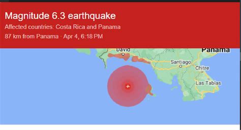 Strong quake rattles Panama’s coast; no reports of damage