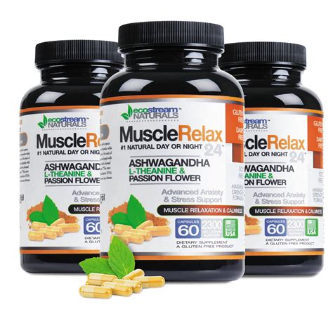 Strongest muscle relaxer. They tend to work with multiple systems within the body and provide gentler, whole-body relaxation. Examples of natural muscle relaxers include chamomile, cherry juice, blueberry, cayenne pepper, vitamin D, magnesium, CBD, Epsom salt, lavender, arnica oil, turmeric/curcumin, capsaicin, lemongrass and peppermint. 