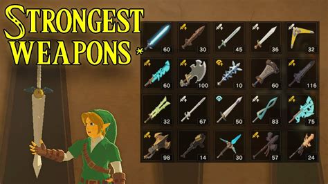 Strongest weapon in botw. Things To Know About Strongest weapon in botw. 