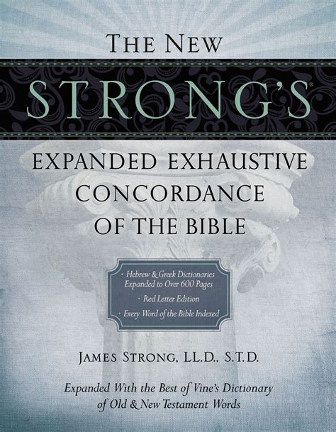 Read Online Strongest Niv Exhaustive Concordance Of The Bible  By Anonymous