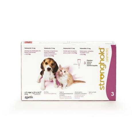 Stronghold Caine / Pisica 15 mg (< 2.5 kg), 3 pipete - PetMart