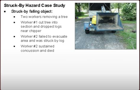 Struck by hazards account for quizlet. In a Struck-against accident, the worker strikes the object. In this module, we'll focus on Struck-by hazards because they occur more frequently and are one of OSHA's Focus … 