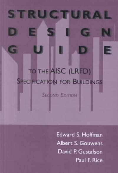 Structural design guide to the aisc lrfd specification for buildings 2nd edition. - Manuale di servizio di riparazione officina carburatori rochester.