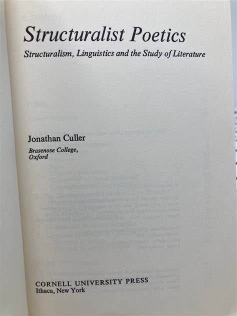Download Structuralism By Jonatha Culler