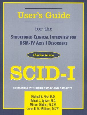 Structured clinical interview for dsm ivr axis i disorders scid i clinician version users guide. - Wien seine geschichte und seine denkwürdigkeiten.