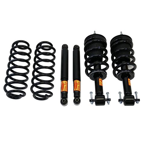Buying and installing this genuine Strutmasters 2007-2013 Cadillac Escalade 4 Wheel Suspension Conversion Kit is one of the few ways to truly end your air suspension-related headaches once and for all.