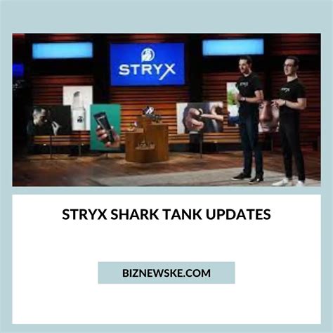 Stryx net worth. Sep 23, 2023 · Stryx: Founder: Jon Shanahan and Devir Kahan: Product: Stryx offers men’s cosmetic and skincare products. Asked For: $600,000 for 5% Equity: Final Deal: $600,000 for 10% Equity: Shark: Robert Herjavec: Episode (Shark Tank USA) Season 13 Episode 23: Air Date: May 13, 2022: Business Status: In Business: Net Worth: $6 Million *estimated 