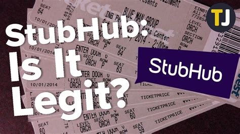 Stub hub legit. 11/10/2009. Sarah S. 0 friends. 0 reviews. I would have to say that I believe that StubHub is a valid organization. When we had fraud tickets, they were very concerned and I was called several times by different customer service managers. My account was credited so fast, I didn't even have to submit paperwork. 