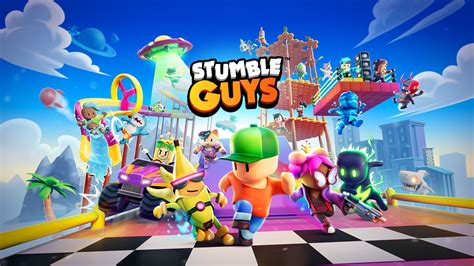 ‎Stumble Guys adalah game dengan sistem gugur besar-besaran hingga 32 pemain secara online. Bergabunglah dengan jutaan pemain dan raih kemenangan dalam game pertempuran multipemain yang seru ini! Apakah kamu siap menghadapi kekacauan ini? Nikmati keseruannya dengan berlari, tersandung, terjatuh, melo….
